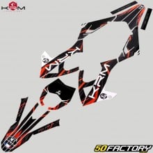 Kit decorativo Rieju MRT  XNUMX (desde XNUMX), MRT  XNUMX (desde XNUMX) KRM Pro Ride  Laranja