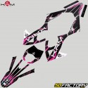 Kit decorativo Rieju  MRT 50 (desde 2022), MRT 125 (desde 2021) KRM Pro Ride rosa