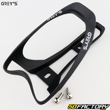 Portabotellas de bicicleta de plástico negro de Gray