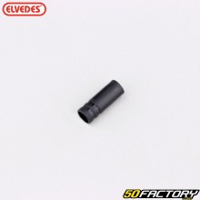 Elvedes 4mm bicycle derailleur housing end cap black