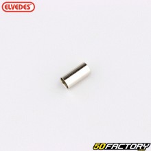 Elvedes silver bicycle brake sheath tip &Oslash;5 mm