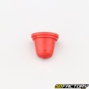 Brake master cylinder dust cover, clutch type AJP red