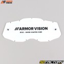 Brillenvisier hydrophob Armor Vision hell für Crossbrille 100% Strata 2, Accuri 2 und Racecraft 2