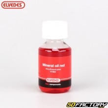 Líquido de frenos mineral Elvedes rojo XNUMXml