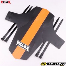 Guardabarros delantero bicicleta V&eacute;lox negro y naranja
