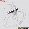 Vélox black and green bicycle front mudguard