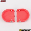 Sliders apoios para os pés dianteiros Honda CR 2000, Kawasaki KXF 2000, Yamaha YZF 2000...DRC motociclista vermelho