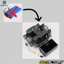 Batteria con supporto per rasaerba robotizzato Husqvarna Automower 440, 550, 430... (kit di trasformazione)