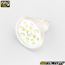 Ampoule "spot" leds 12V 2W Ø35 mm Fifty