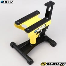 Ahdes MX motorcycle lift yellow