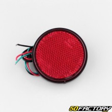 Round reflector &Oslash;58 mm red LEDs
