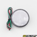 Round reflector Ã˜58 mm white with LEDs