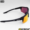Gafas 100% Speedcraft SL negras cristal Hiper rojo