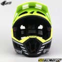Full face helmet with removable chin guard for mountain bike UFO Defcon-Two black and fluorescent yellow