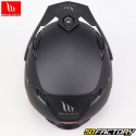 Capacete de jato MT Helmets Distrito SV S Solid A1 preto fosco