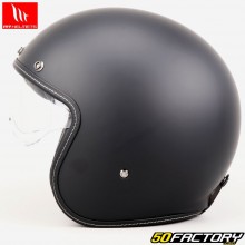 Jet helmet MT Helmets Le Mans II SV S Solid A1 matte black