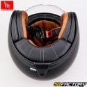 Casco jet MT Helmets Le Mans II SV S Solid A1 negro mate