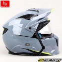 Modular helmet MT Helmets Streetfighter SV S Solid A22 glossy nardo gray