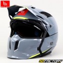 Casco modulare MT Helmets Streetfighter SV S Solid A22 grigio nardo lucido