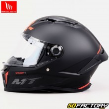 Casque intégral MT Helmets Stinger 2 Solid A1 noir mat
