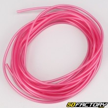 Ölschlauch „3x6 mm transparent rosa (10 Meter)