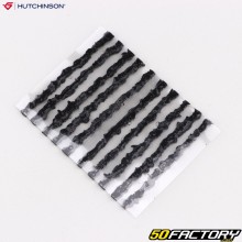 Tubeless bicycle tire puncture repair bits &quot;braids&quot; 100mm Hutchinson (batch of 10)