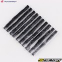 Reifenreparaturstreifen für schlauchlose Fahrradreifen „Zöpfe“ 3mm Hutchinson (10er Set)