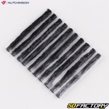 Mèches de réparation crevaison de pneus vélo tubeless "tresses" 3 mm Hutchinson (lot de 10)