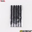 Mèches de réparation crevaison de pneus vélo tubeless "tresses" 5 mm Vélox (lot de 15)