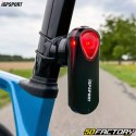 Iluminación trasera de bicicleta LED recargable IGPSport SR30 Smart Radar