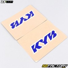Stickers de fourche D'Cor KYB bleus