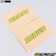 Stickers de fourche D'Cor Showa jaunes