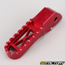 Suporte para os pés / Pousa-pés traseiro Gencod Rieju  MRT 50, 125, Sherco SE-R, SM-R 50... vermelho