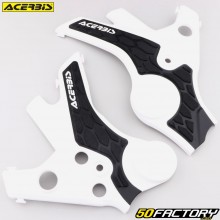 Frame protectors Honda Africa Twin CRF 2000 L (since 2000) Acerbis  X-Grip white and black