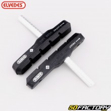 Elvedes 72mm Asymmetric Cantilever Bicycle Brake Pads (without threads)