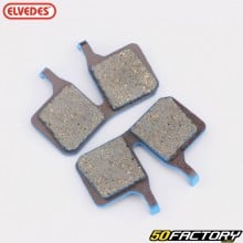 Organic bicycle brake pads type Magura MT5... Elvedes (2 pieces)