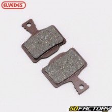 Semi-metal bicycle brake pads type Magura MT4, MT8... Elvedes