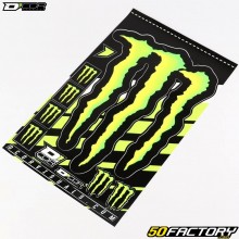 Adesivi Monster Energy Claw MX 30.5x46 cm D&#039;Cor (set)
