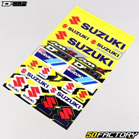 Stickers Suzuki MX Cor 2 30.5x46 cm D'Cor (planche)