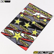 Adesivos Rockstar Energy MX 30.5x46 cm D&#039;Cor (placa)