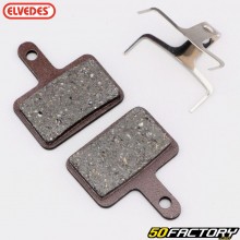 Semi-metal bicycle brake pads type Shimano M575, M525... Elvedes