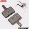 Semi-metal bicycle brake pads type Shimano Deore BR-M575, BR-M525... Elvedes
