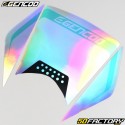 Decoration  kit Derbi DRD, Gilera SMT,  RCR (2011 - 2017) Gencod holographic white and turquoise (writing Gilera)