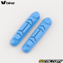 Cartouches de patins de frein vélo type Shimano 55 mm VBike (roues carbones)