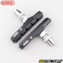 Elvedes 72 mm asymmetric V-Brake bicycle brake pads (with threads)