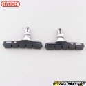 Elvedes 72 mm asymmetrical V-Brake bicycle brake pads (with threads)