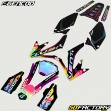 Kit de decoração Vent Baja 50 (2021 - 2022) Gencod Sun holográfico