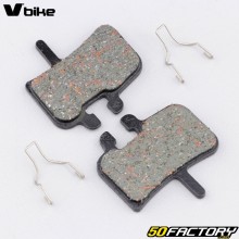 Pastilhas de freio orgânicas para bicicletas tipo Promax DC, Hayes VBike