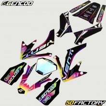 Kit déco Vent Dérapage 50 (2019 - 2020) Gencod Sun holographique