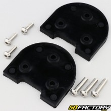 Extensiones de guardabarros trasero Xiaomi M365, M365 Pro negras